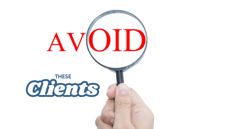 Freelance Web Design Clients to Avoid