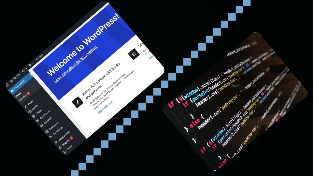 WordPress vs Custom Code for Business Websites in Cameroon — What I Recommend