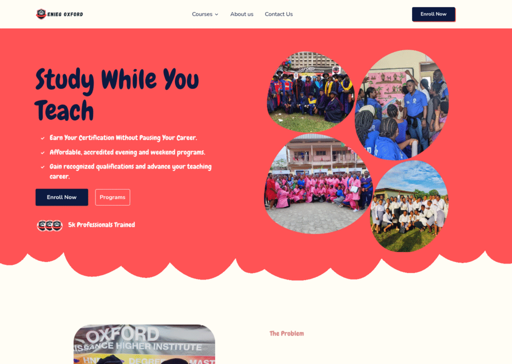 eniegoxford website